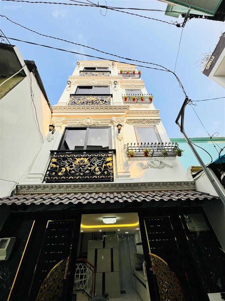 Bán nhà 5 tầng full nội thất cao cấp sát bình thạnh, phú nhuận, gần sân bay, dts 170m2 chỉ 6.9 tỷ