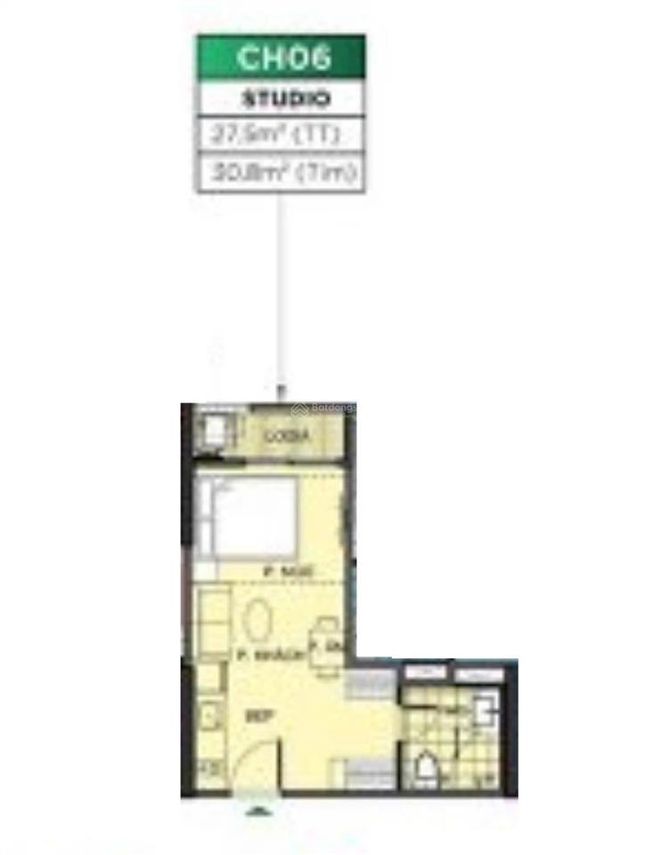 Bán căn hộ studio view trực diện bể bơi the paris giá 2.1 tỷ vốn ban đầu 900tr t4/2027 nhận nhà