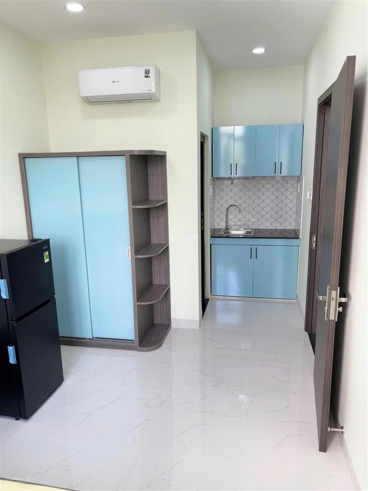 Cho thuê căn hộ studio 1 pn tại phường cát lái, q2  full nội thất có thang máy.
