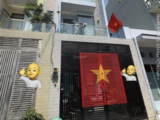 7,3 ty khu phân lô ngay cạnh an dương vương võ văn kiệt  nhà đẹp 4 tầng 4*16m