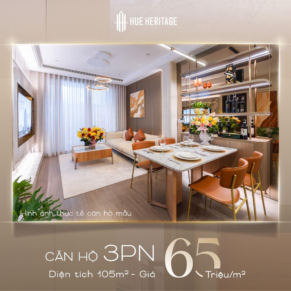 💎 CĂN HỘ HUE HERITAGE - PHIÊN BẢN GIỚI HẠN- ĐỐI DIỆN VINCOM HUẾ
