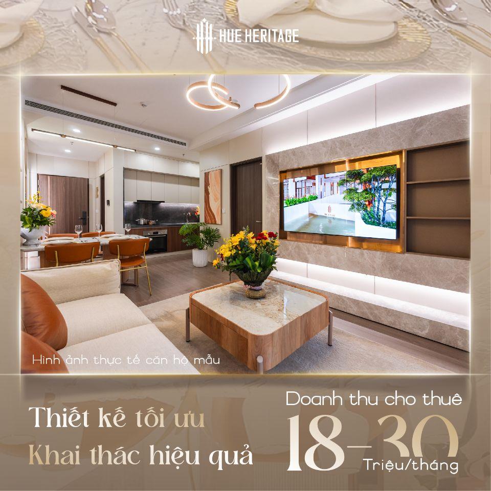 💎 CĂN HỘ HUE HERITAGE - PHIÊN BẢN GIỚI HẠN- ĐỐI DIỆN VINCOM HUẾ