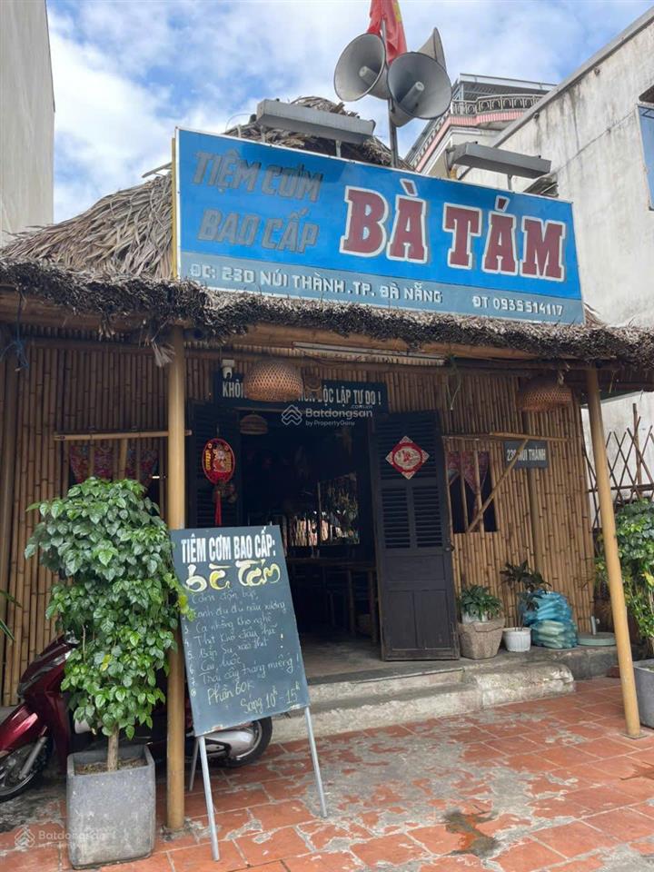 Chính chủ bán nhà mặt tiền núi thành, hải châu, đà nẵng  diện tích 224m²