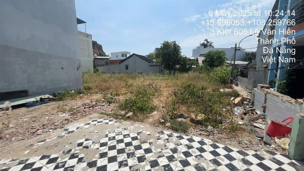 Chính chủ bán đất mặt tiền lê văn hiến, ngũ hành sơn, đà nẵng  535m²  phù hợp kinh doanh