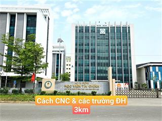 Đầu tư 3,1 tỷ sở hữu ngay lô góc hoà lạc 130m, gần đh quốc gia, khu cnc, đh fpt, ql 21