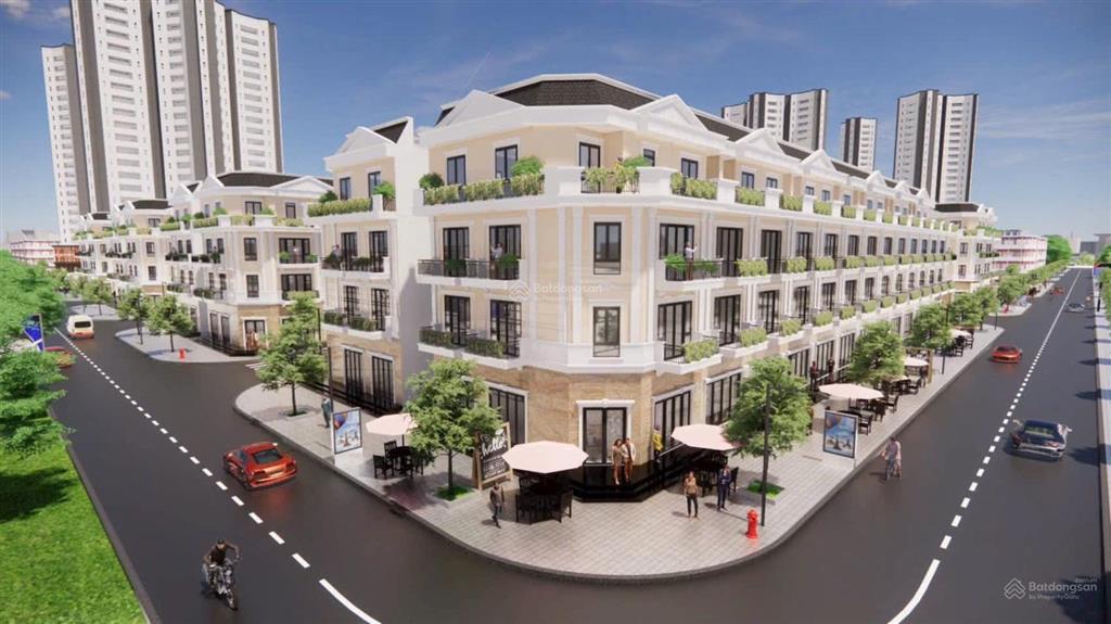 Mở bán shophouse 75m2 xây 4 tầng mới tinh ,thanh toán theo tiến độ giãn cách, cho thuê được ngay.