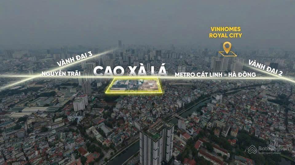 Vin cao xà lá  quỹ đất vàng duy nhất còn sót lại tại trung tâm hà nội