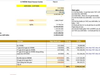 Duy nhất căn 3n  cao xà lá giá 137tr/m2  view thoáng