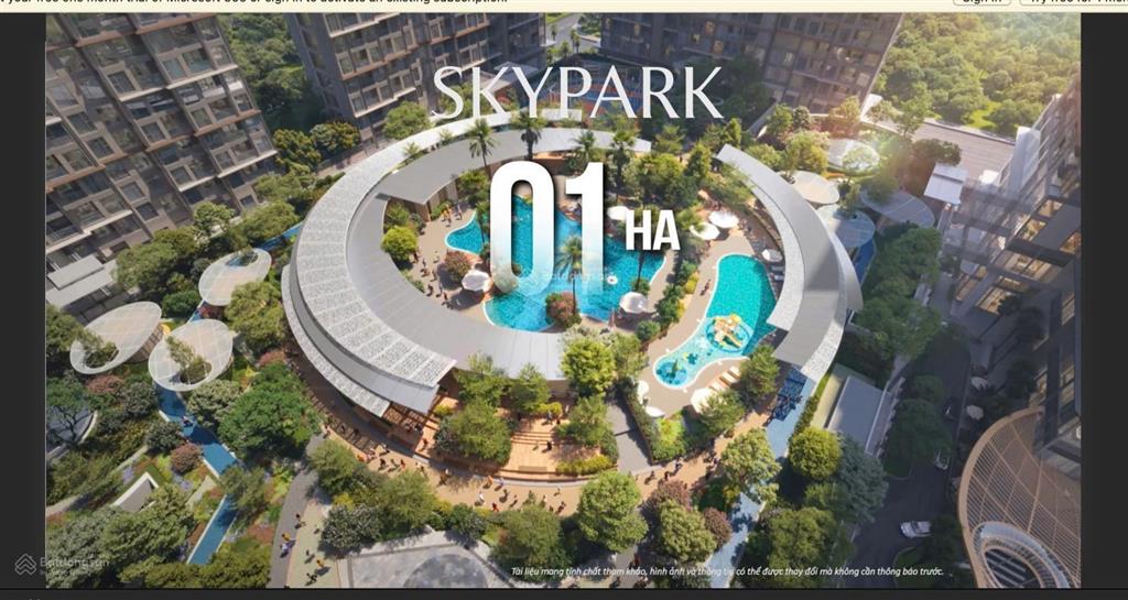 Chiết khấu rẻ hơn 200tr  căn 2n 57m2 imperia sky park  giá 4,4 tỷ