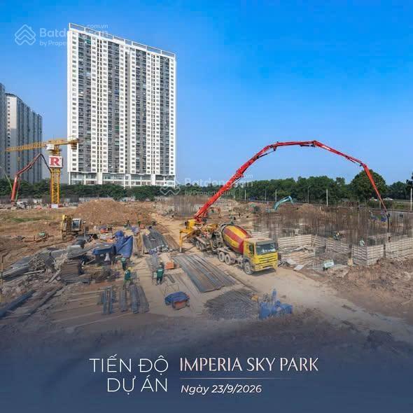 Quỹ thưởng vpbank  căn 2n+ imperia sky park  giá chỉ 7x tr/m2  tầng trung view bể bơi