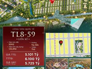 Giá chỉ 5,1 tỷ  deal hời nhà phố 50m² vinhomes sài gòn park, vay 70%, ân hạn 30 tháng