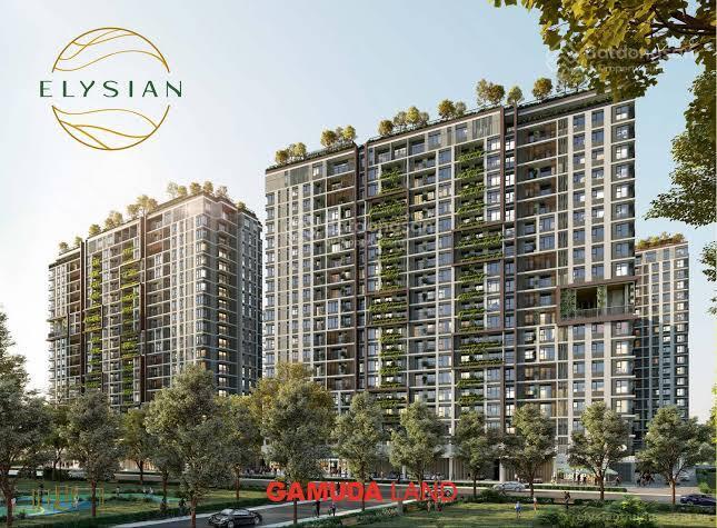 Chính chủ! giá rẻ tầng thấp, full nội thất tháp d elysian chỉ 4.6 tỷ 2 pn