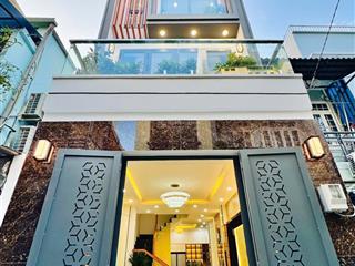 Nhà vừa hoàn công bán gấp giá 3 tỷ300tr. hồ biểu chánh, phú nhuận, dt 75m2, hẻm 6m hđ thuê 19tr shr