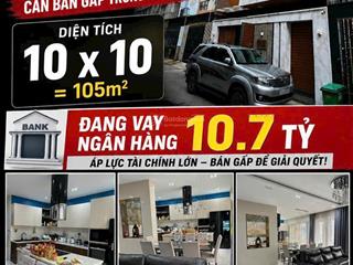 Hiếm! có ngay nhà đẹp 4 tầng ngay mã lò ngang 10m chỉ nhỉnh 10 tỷ |thang máy|hxh 8m