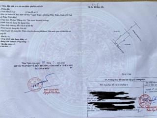 Bán đất kqh bàu vá, 3,1xtỷ, 85m2, pháp lý đầy đủ