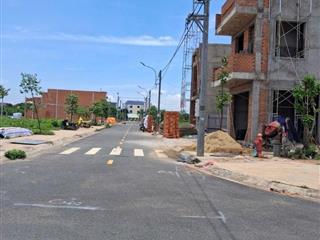 Lô diện tích rộng 161 m2,nở hậu, sổ riêng ,full thổ cư khu TĐC mới Phạm Văn Diêu