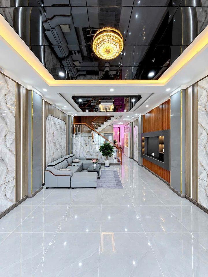 Nhà sr hoàn công sát chợ Hóa An 3.99 tỷ _80m2_ full nội thất,3 phòng ngủ 
