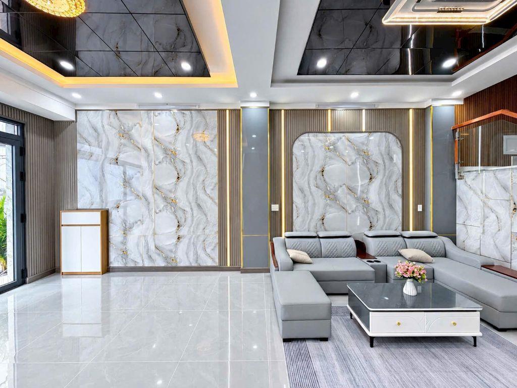 Nhà sr hoàn công sát chợ Hóa An 3.99 tỷ _80m2_ full nội thất,3 phòng ngủ 