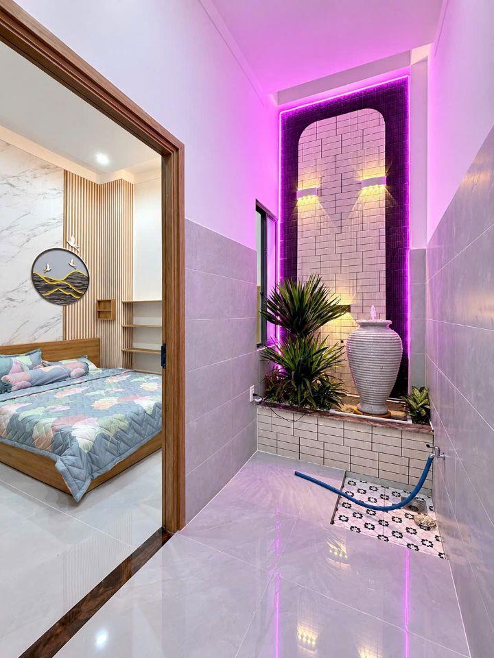Nhà sr hoàn công sát chợ Hóa An 3.99 tỷ _80m2_ full nội thất,3 phòng ngủ 