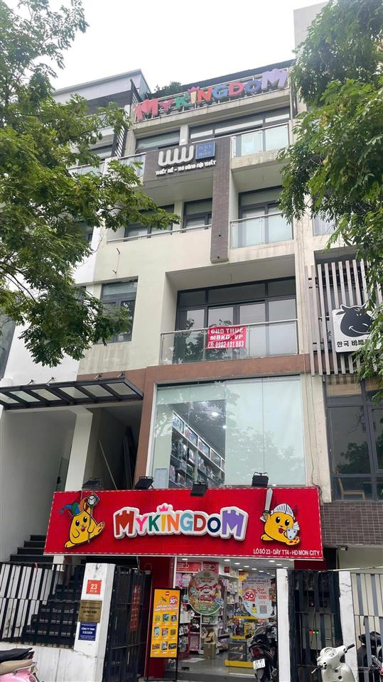 Cho thuê văn phòng mặt đường hàm nghi vị trí đẹp view đẹp thoáng oto đỗ cửa thoải mái