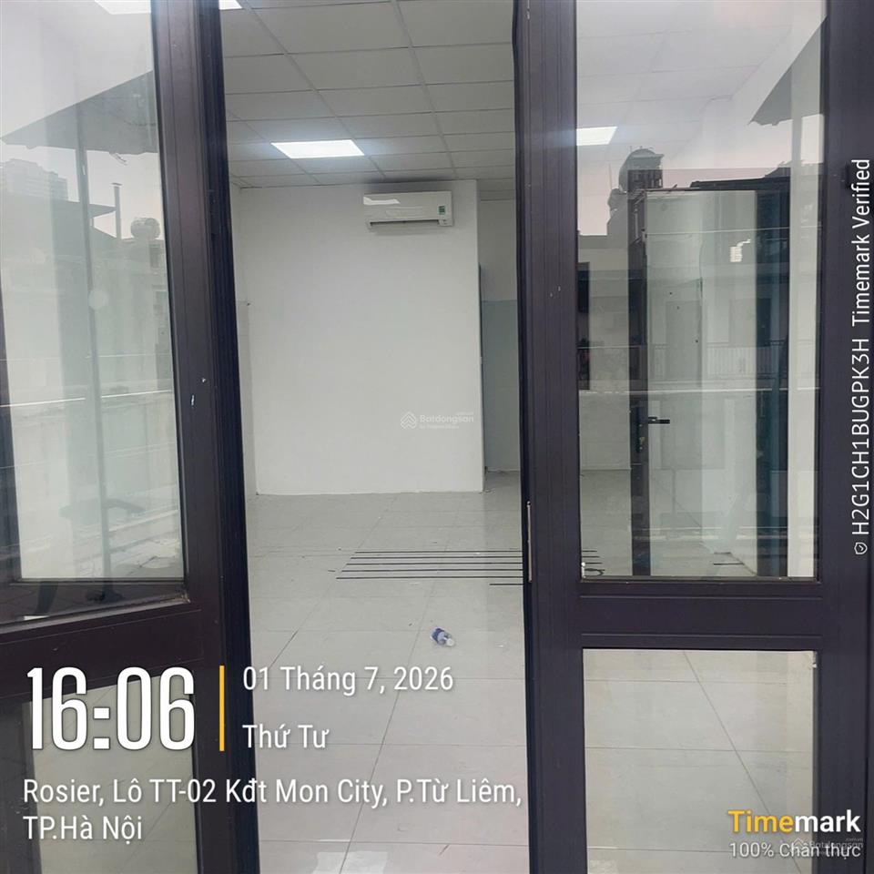 Cho thuê văn phòng 45m2, 7 triệu vnd tại kđt hd mon đường hàm nghi thông sàn đẹp
