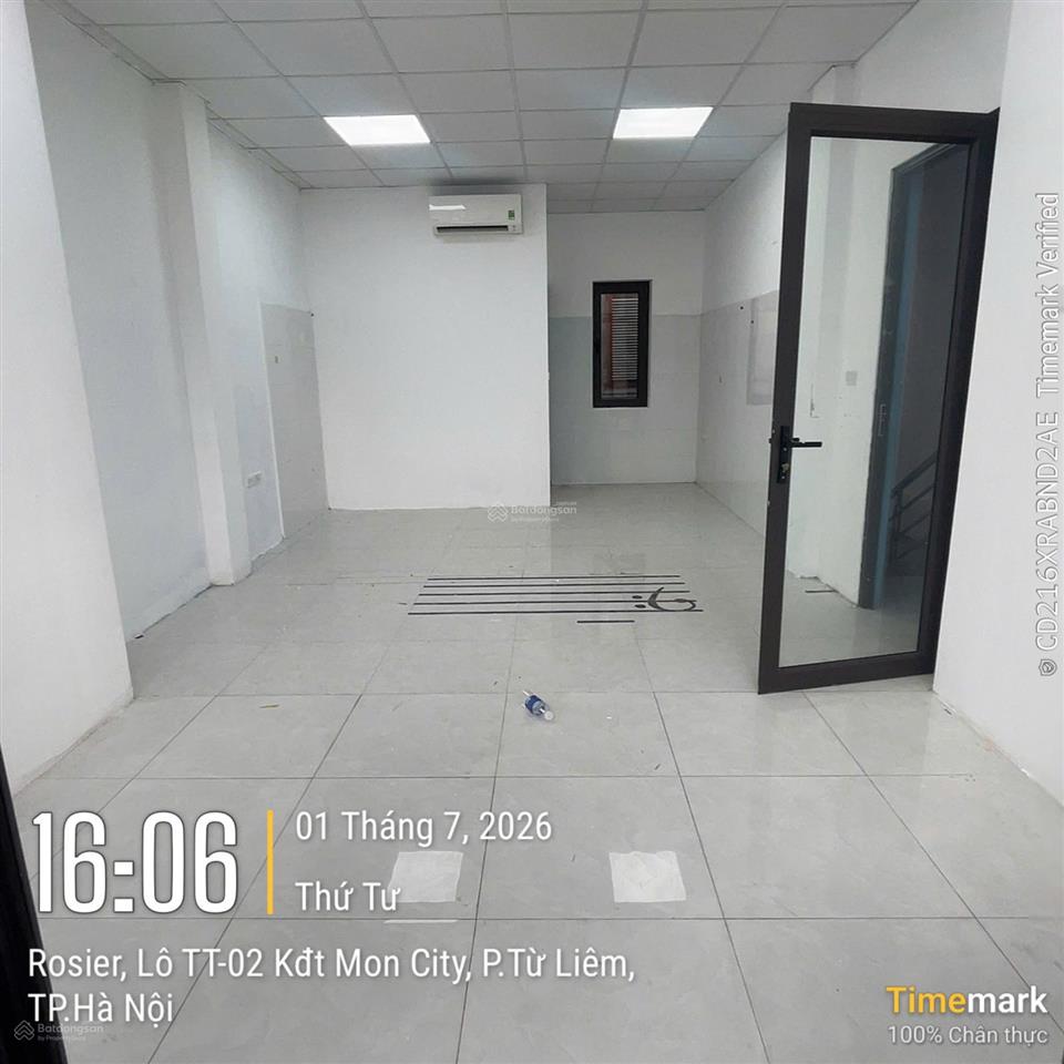 Cho thuê văn phòng tại mon city, 6 triệu vnd, 60 m2, có ban công rộng rãi thoải mái