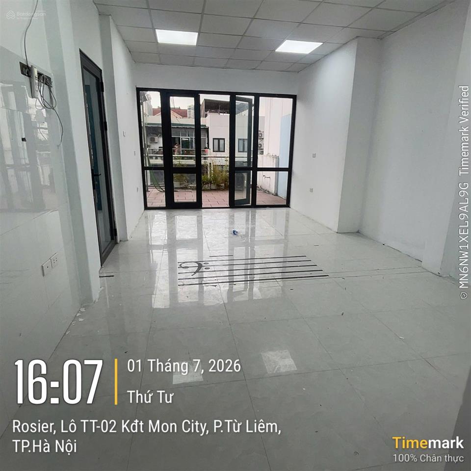 Cho thuê văn phòng tại mon city, 6 triệu vnd, 60 m2, có ban công rộng rãi thoải mái