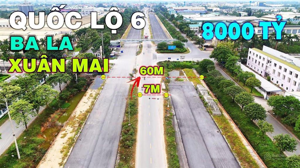 Chính chủ bán đất đấu giá chương mỹ, hà đông  85m  lô góc  cách ql6 200m  cụm cn phú nghĩa
