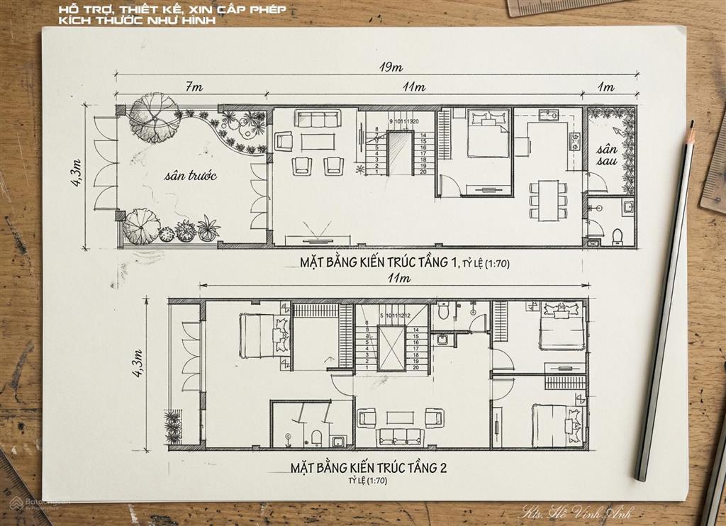 Giá 6,4 tỷ (78 triệu/m2) thửa đất gần mặt tiền huỳnh tấn phát q.7 dt 4.3x19m (81,5m2)