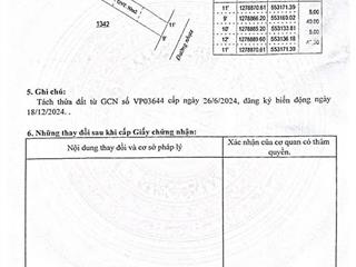 Chủ kẹt tiền cần bán gấp lô đất thổ cư