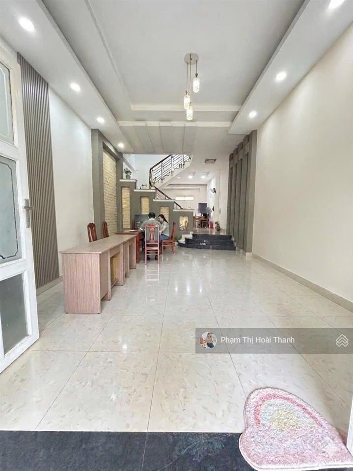 Nhà 3 tầng  90m  ngang 5m  hẻm xe hơi  gần trường hoa lư  lê văn việt  5,8 tỷ