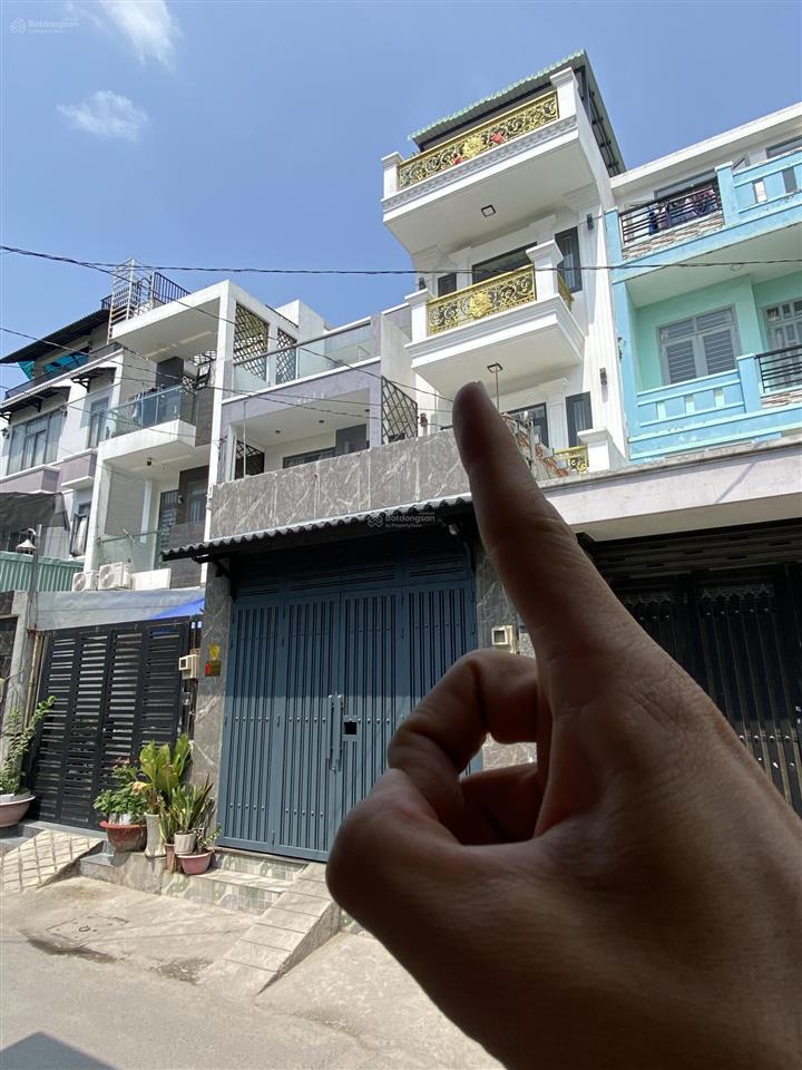 5 tỷ 38  nhà 4 tầng  hương lộ 2  đường 7m  gần siêu thị coopmart