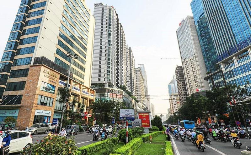 Hót! chính chủ bán tòa nhà văn phòng phố lê văn lương lô góc siêu đẹp 120m giá 76tỷ.