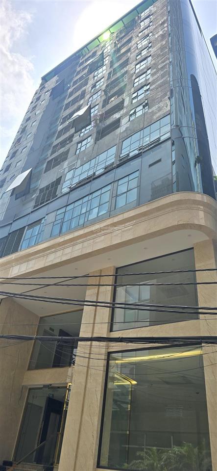 Hót! chính chủ bán tòa nhà văn phòng phố lê văn lương lô góc siêu đẹp 120m giá 76tỷ.