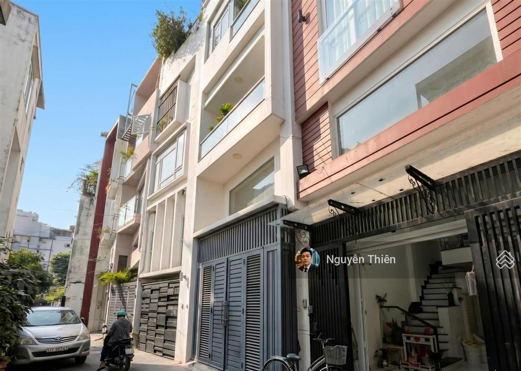 Ngộp bank! bán nhà hxh nơ trang long, 4x20m, sẵn hđ thuê 30tr/tháng, giá chỉ 9.5 tỷ tl