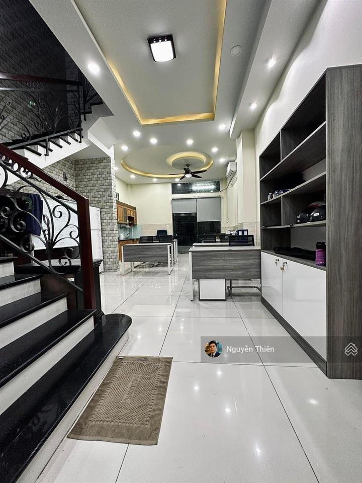 Hạ còn 13.9 tỷ! bán nhà đặng thùy trâm, 5x17m, sổ vuông  nhà đẹp full nội thất  xe hơi ngủ nhà