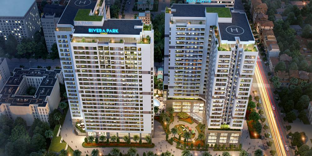 Bán căn 2 ngủ tại rivera park hà nội, 7,8 tỷ vnd, 72m2, 2pn