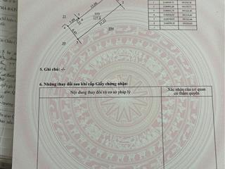 Bán đất chính chủ mặt tiền 6m đất nở hậu dài hơn 21m