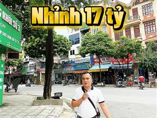 Bán nhà mặt đường mậu lương, hà đông 58m 4 tầng mặt tiền 4.5m kinh doanh đỉnh cao nhỉnh 17 tỷ