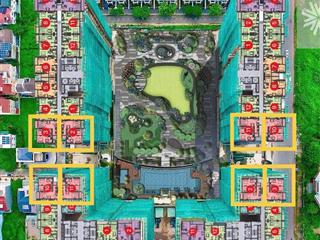 Bán căn góc 2pn giá tốt nhất victoria village 68m2 giá 6.7 tỷ, view ngoài nhìn landmark 81