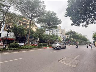 Bán đất ngay mặt phố trung kính to 86m2  mặt tiền 4m  vỉa hè rộng  2 thoáng  kd đỉnh  33 tỷ