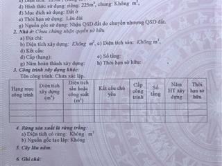 Bán lô đất khu tái định cư an phú mỹ đức