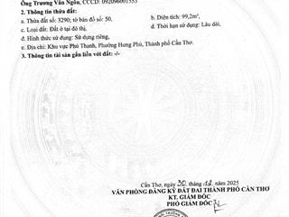 Nền phú thạnh hưng phú mới giá đẹp tiềm năng