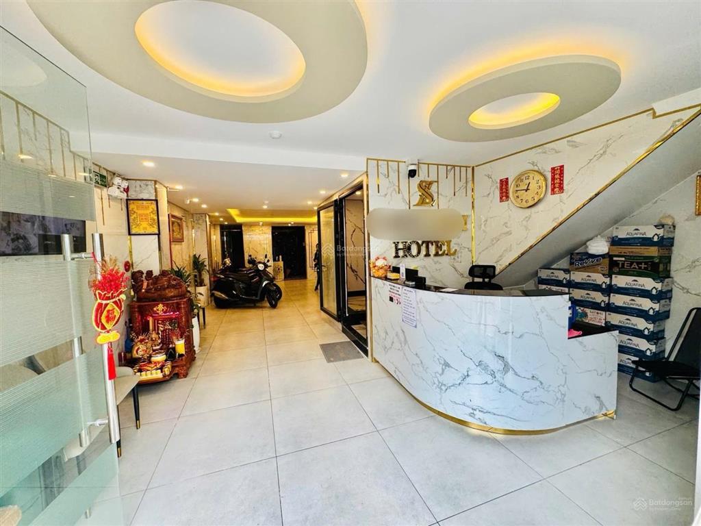 Bán nhà mặt tiền mai xuân thưởng quận 6, 7 tầng thang máy, sẵn dòng tiền, 100m2, tl tốt