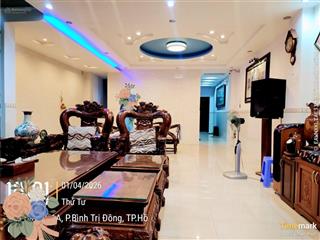 Bán nhà biệt thự mặt tiền đường số 1a bình tân, 158m2, 5 tầng thang máy, nhỉnh 14 tỷ tl