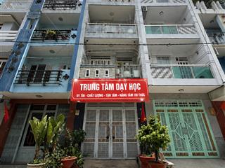 Bán nhà mặt tiền, kdc bình phú  q6, 64m2, 4 tầng, 9.6 tỷ t.lượng, phù hợp vừa ở  vừa kinh doanh