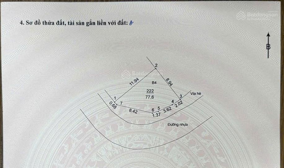 Bán nhà mặt phố tại khu đô thị mới văn quán, giá thỏa thuận, 77m2, 10pn, pháp lý đầy đủ