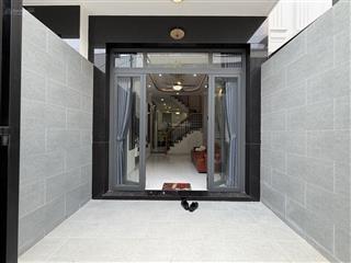 Nhà phố mới 100%  xe hơi đỗ cửa  đường số 1 gò vấp 2 căn liền kề đồng giá 8.5 tỷ tl