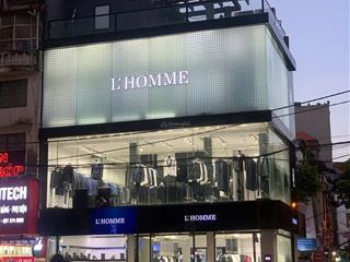 Nhà mặt phố lạc lòng quân, view hồ, lô góc sàn 500m2, 4 tầng, mt 60m, thông sàn, mọi mô hình kd