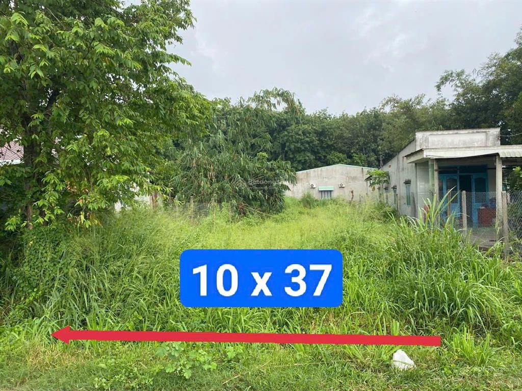 Bán lô đất mặt tiền kinh doanh ngay trường học trảng bàng 10 x 37 (370m2 có 200m2 thổ)